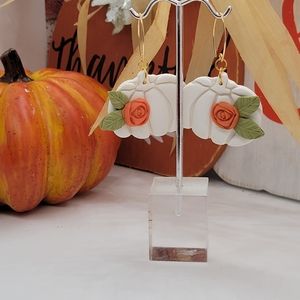 Pumpkin Earrings